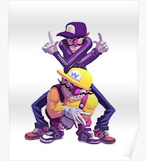Wario and Waluigi Poster