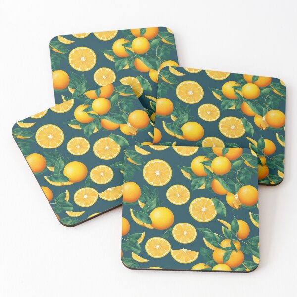 Item preview, Citrus Delight: Digital Artwork of an Orange Pattern designed and sold by Biskit222.