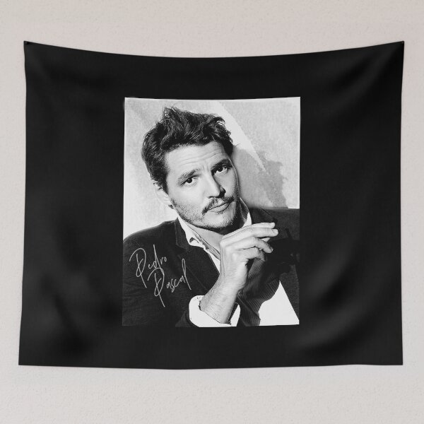 Item preview, Pedro Pascal BW 2 designed and sold by dajduj.