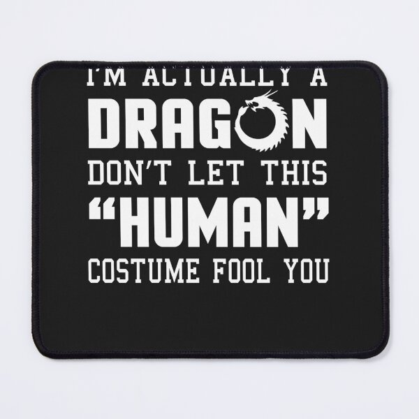 Item preview, I'm Actually A Dragon - Funny Halloween Costume T-Shirt designed and sold by JameJoyDesigner.