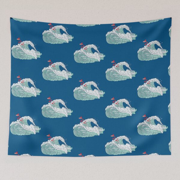 Item preview, Ondas Ponyo designed and sold by jeremyahgrau.