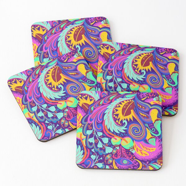 Item preview,  Unique psychedelic design, kaleidoscopic design, hallucinogenic design, mind-blowing design designed and sold by johnnie2749.