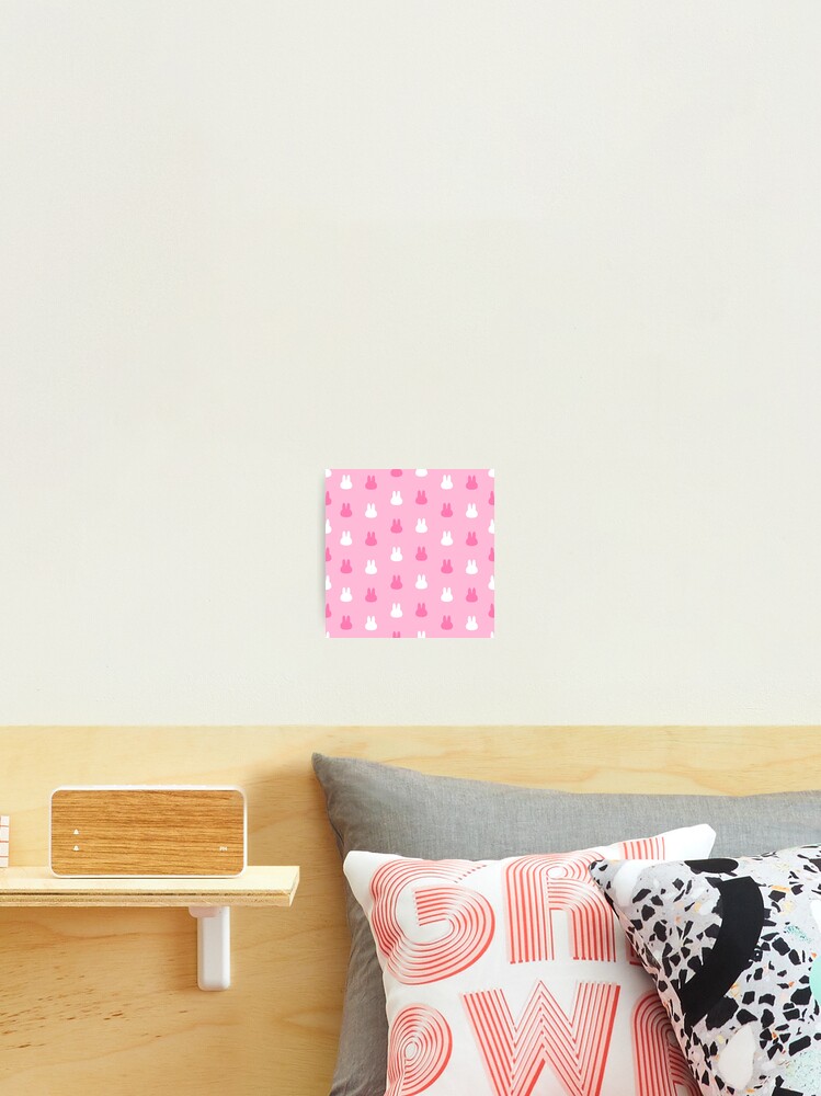 Thumbnail 2 of 3, Photographic Print, Pink Rabbit designed and sold by Maple3Studio.