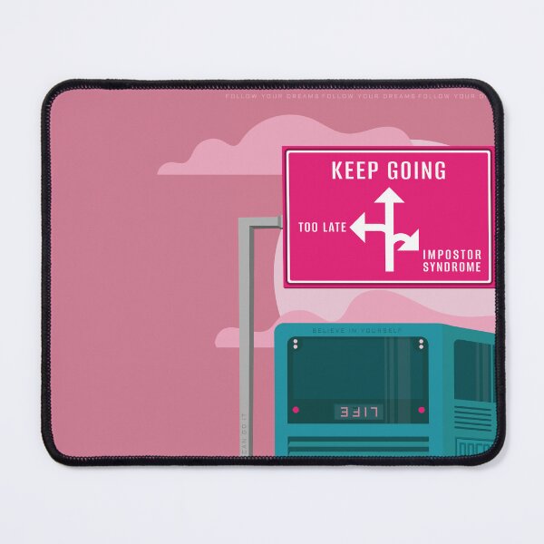 Item preview, Follow Your Dreams, Motivational road sign designed and sold by withasmiledsgn.