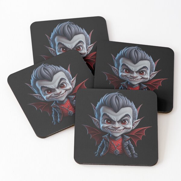 Item preview, Smiling Dracula Vampire Cartoon Character designed and sold by PC-artist.