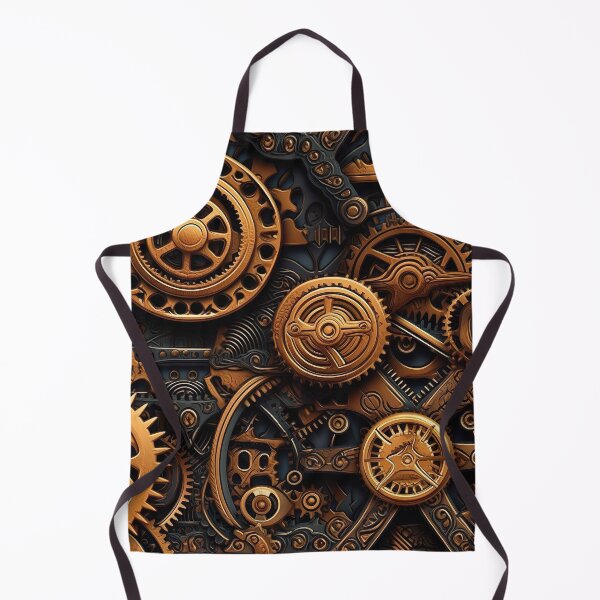 Item preview, Intricate Steampunk Gears and Machinery designed and sold by Hibiskusmond.