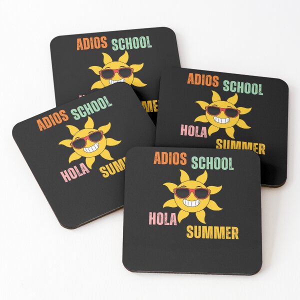 Item preview, Adios School Hola Summer End of Year Summer School Vacation  designed and sold by Norstyle.