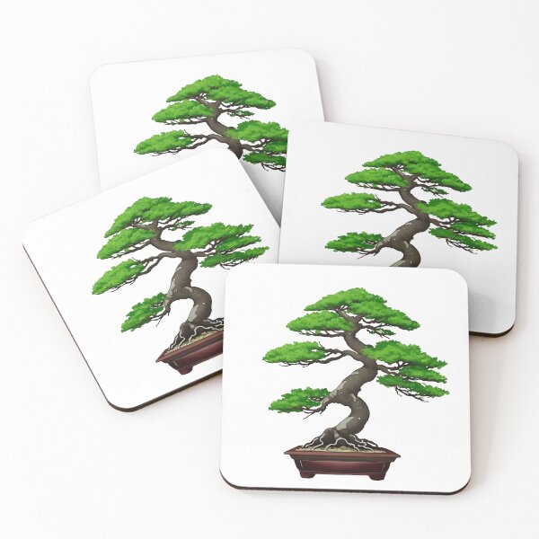Item preview, Tranquil Bonsai Watercolor designed and sold by pangpond230.