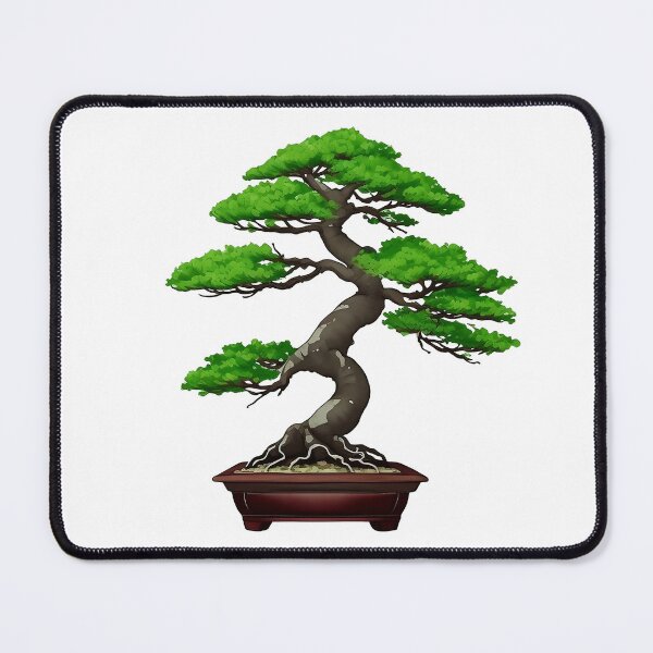 Item preview, Tranquil Bonsai Watercolor designed and sold by pangpond230.