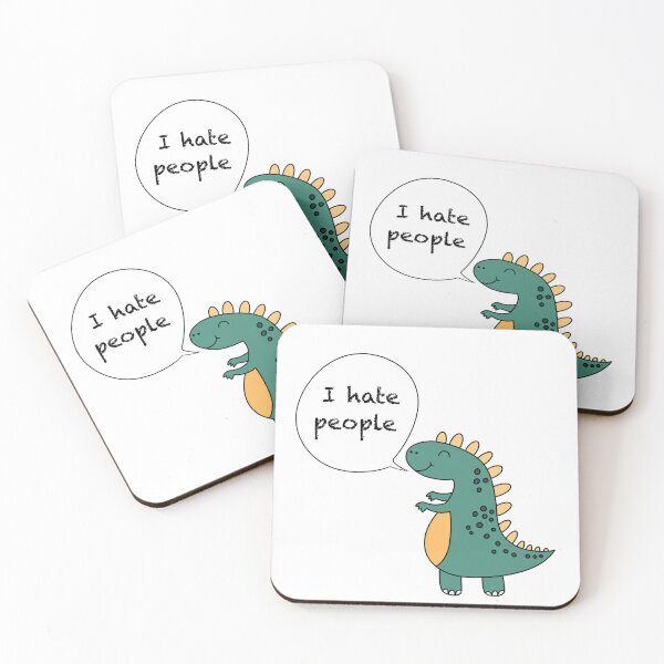 Item preview, I hate people / I hate people designed and sold by SketchyPedals.