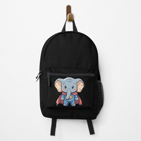 Item preview, Kawaii superhero elephant designed and sold by FurFashion.