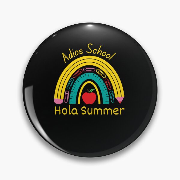 Item preview, Funny Cute Adios School Hola Summer Lovely T-shirt Summer Vacation designed and sold by Norstyle.