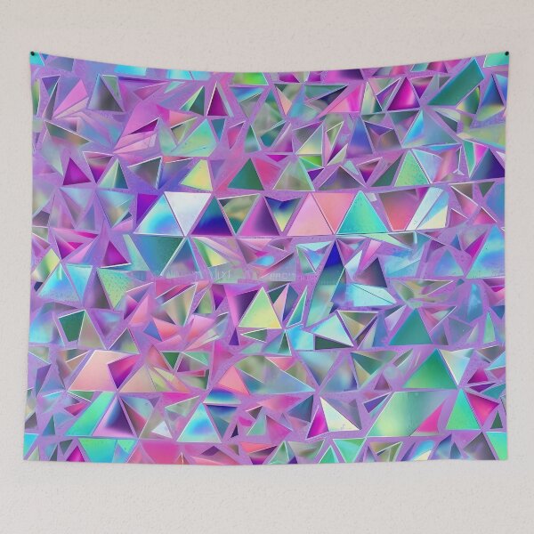 Item preview, 3D mirror shards design designed and sold by Nosy is Everything.