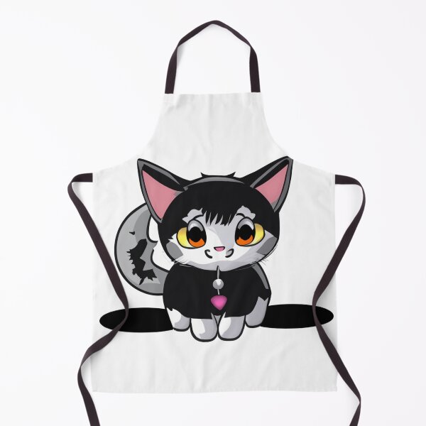 Item preview, Cute Anime Goth Cat designed and sold by SaturnSix.