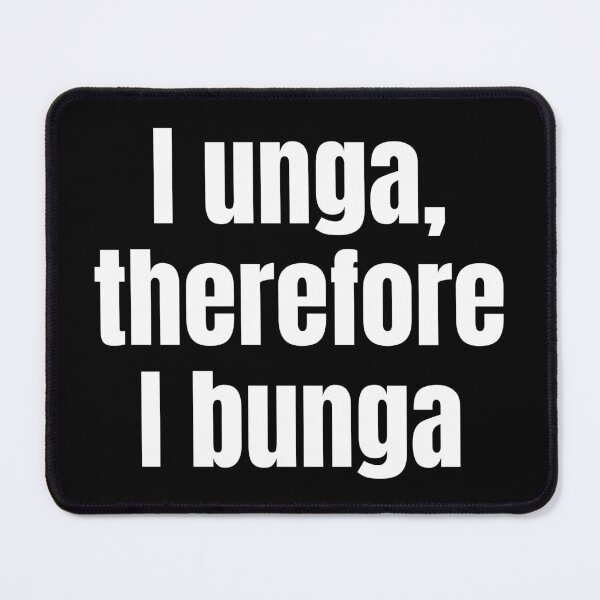 Item preview, I Think Therefore I Am Confused Unga Bunga Meme designed and sold by Legit Hooligan.