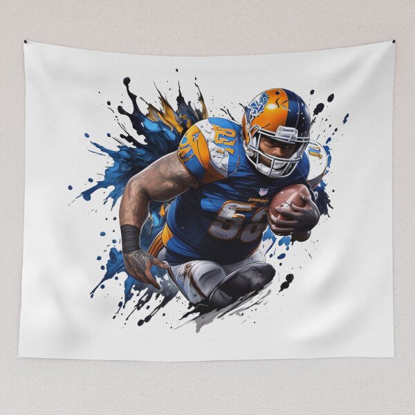 Item preview, Roaring Football Warrior designed and sold by printyai.