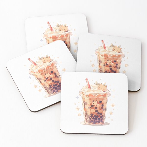 Item preview, Kitty Bubble Tea  designed and sold by Snowcloudshop.