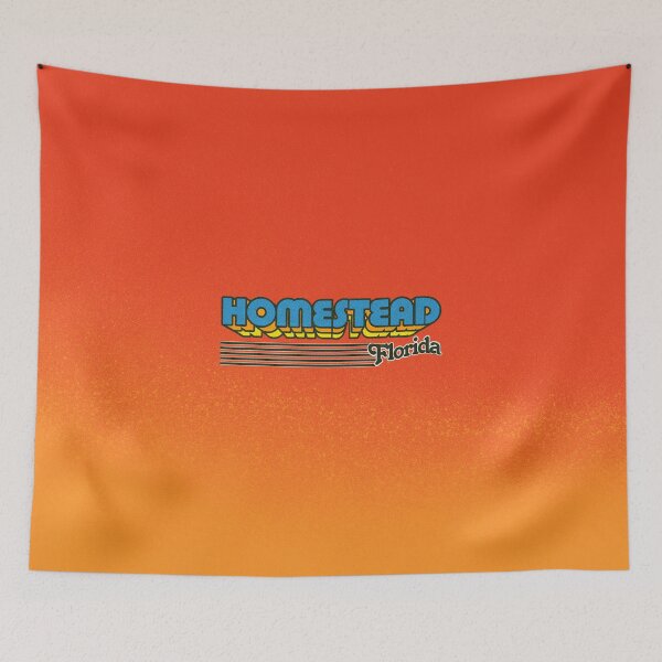 Item preview, Homestead, Florida | Retro Stripes designed and sold by retroready.