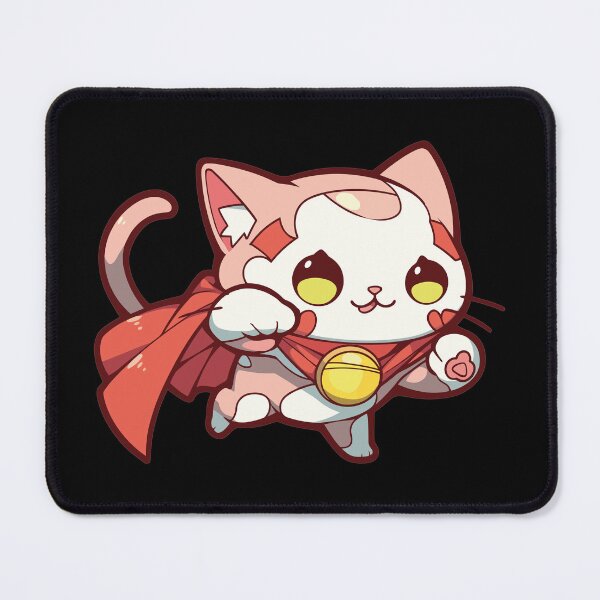 Item preview, Kawaii superhero cat designed and sold by FurFashion.