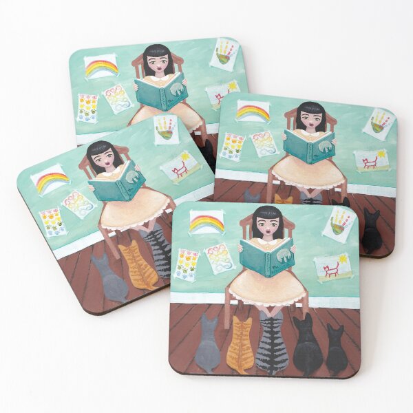 Item preview, Story Time for Kittens designed and sold by KilkennyCat Art.