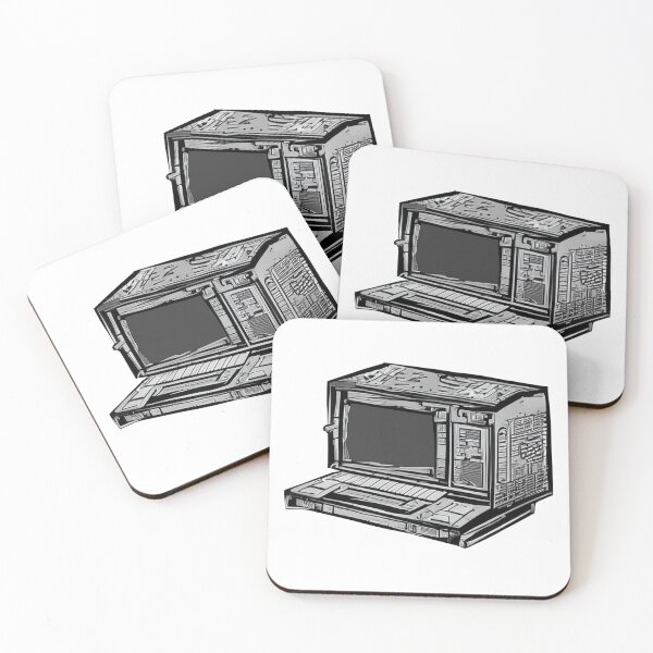 Item preview, Old Computer - Abstract designed and sold by SaturnSix.
