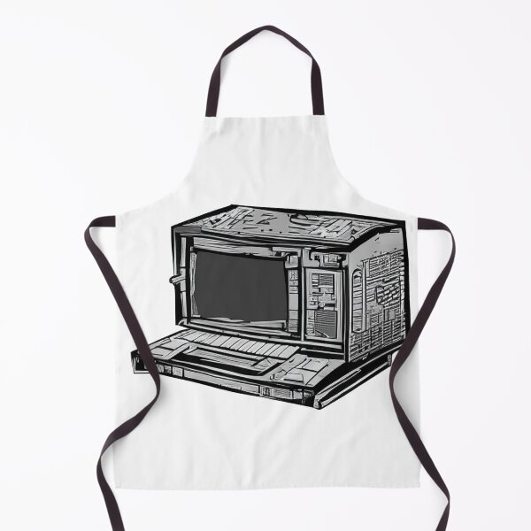 Item preview, Old Computer - Abstract designed and sold by SaturnSix.