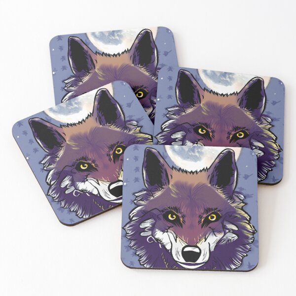 Item preview, Wolf and moon art designed and sold by DejanVuk.
