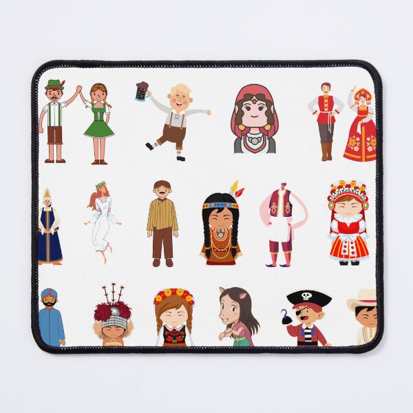 Item preview, cute folklore style designed and sold by Funtomass.