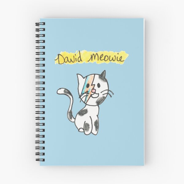 Item preview, David Meowie designed and sold by alfandflorence.