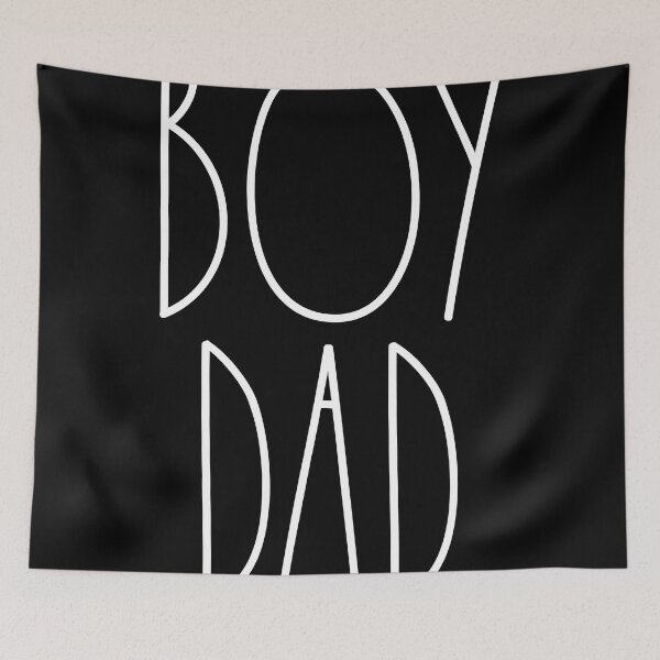 Item preview, Boy Dad White Rae Dunn Inspired Farmhouse Decor designed and sold by FineElephant.
