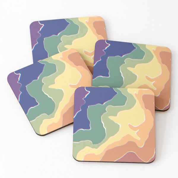 Item preview, Rainbow Abstracts,GEOMETRY Modern Abstract Collection designed and sold by Napapatzd.
