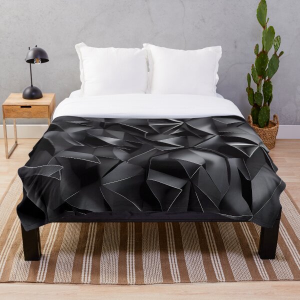Item preview, Black metallic 3d design designed and sold by Nosy is Everything.