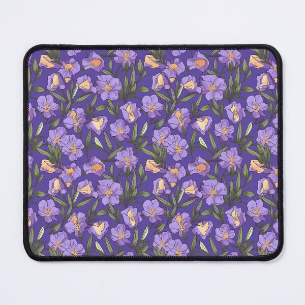 Item preview, Purple floral pattern  designed and sold by florallover444.