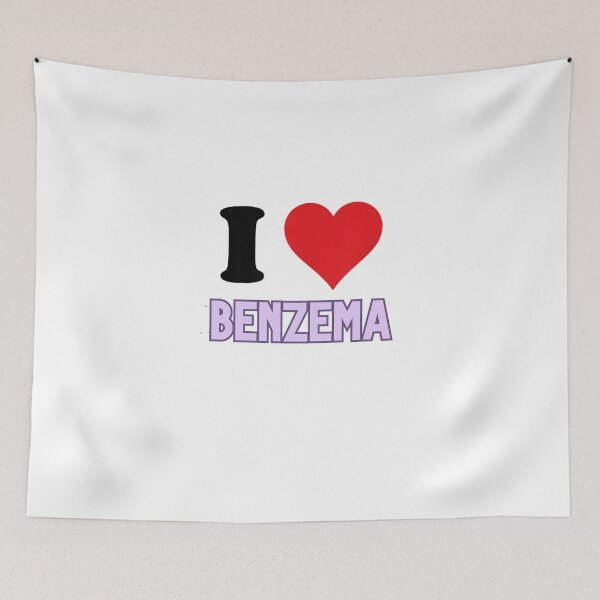Aperçu de l'œuvre I Heart Benzema First Name I Love T-shirt personnalisé créée et vendue par azouzstore.