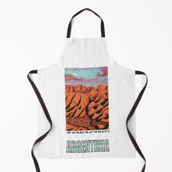 Item preview, LANDSCAPE PAINTING - DEVIL'S DESERT IN ARGENTINA FOR WORLD ENVIRONMENT DAY designed and sold by Ascendence.