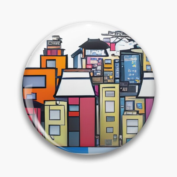Item preview, Abstract City designed and sold by SaturnSix.