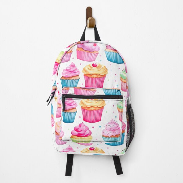 Aperçu de l'œuvre Modèle de cupcakes aquarelle créée et vendue par PatternStudios.