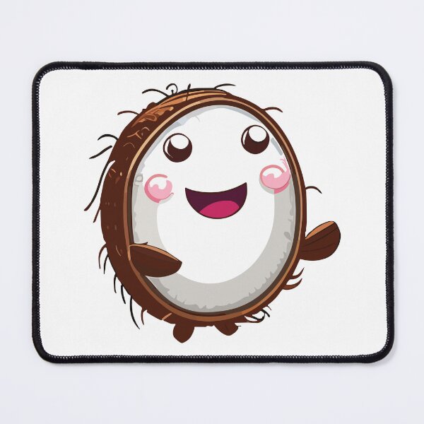 Item preview, Cute Kawaii Coconut Character designed and sold by Akioos.