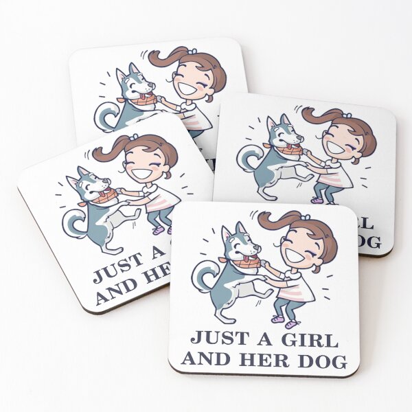 Item preview, Just A Girl And Her Dog Lover designed and sold by HaydenMillepied.