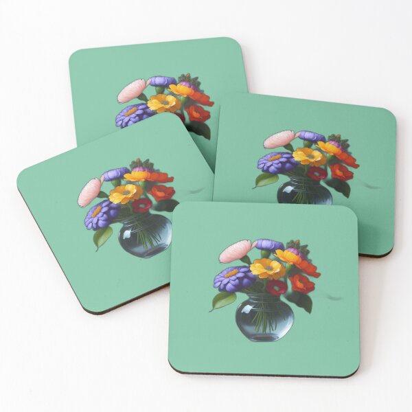Item preview, Abstract Flower Painting designed and sold by Anshu32.