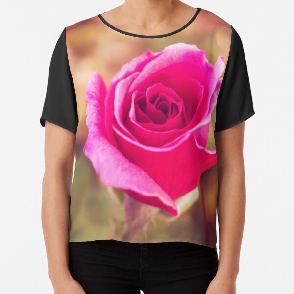 Afternoon Pink Surprise Chiffon Top