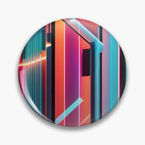 Item preview, abstract neon walls designed and sold by R&B Art and design.
