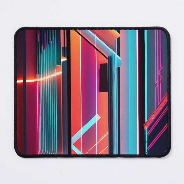 Item preview, abstract neon walls designed and sold by R&B Art and design.