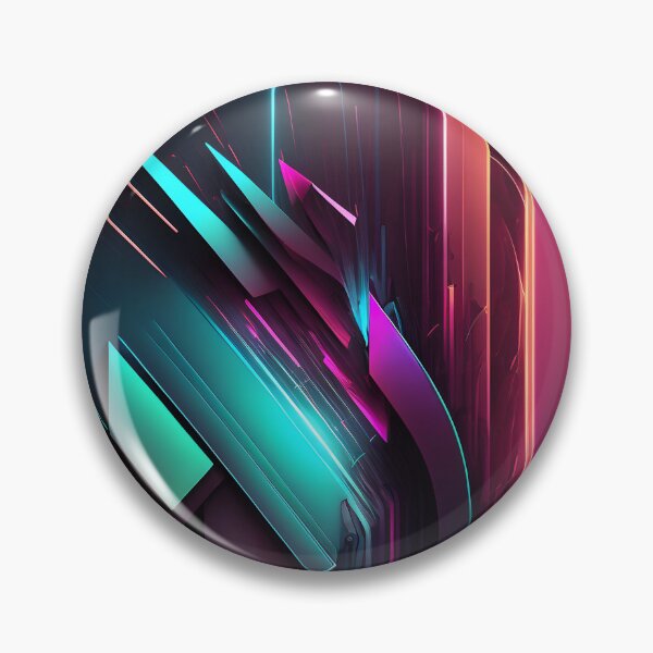 Item preview, abstract neon- pink and blue designed and sold by R&B Art and design.