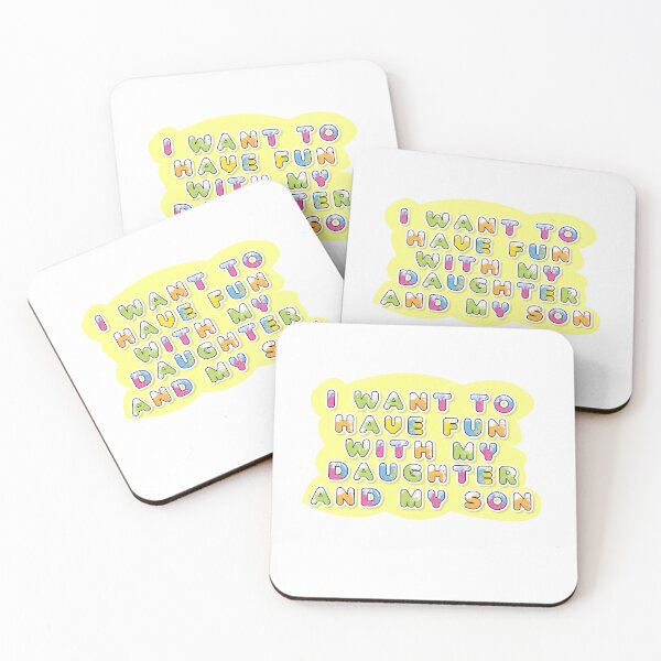 Item preview, I want to have fun with my daughter and son designed and sold by sednalafandy79.