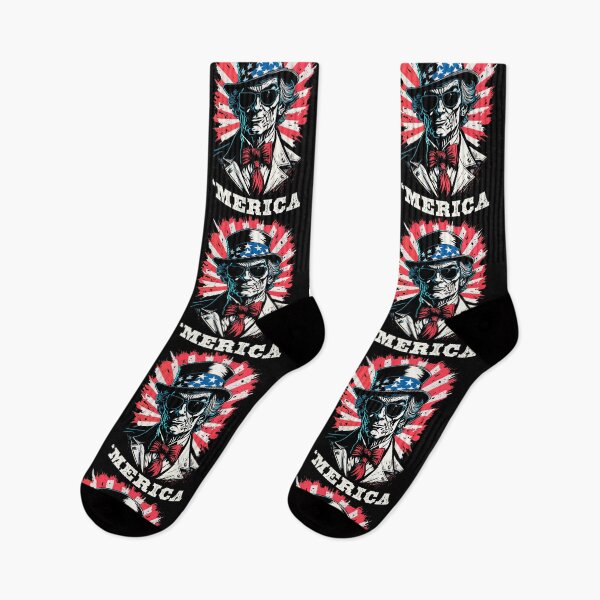Item preview, Merica Smiling Uncle Sam Shades Funny 4th Of July US Flag designed and sold by GrandeDuc.