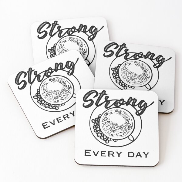 Item preview, everything start with small step Coffee can start again with good things every day strong. designed and sold by Satis Sukram.