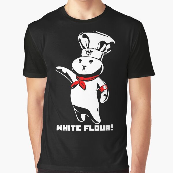 Dough Boy Funny Offensive Parody White Flour T Shirt