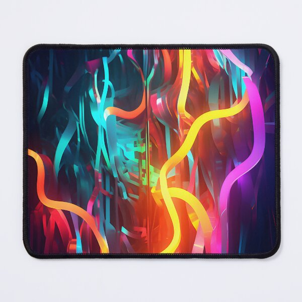 Item preview, abstract neon- ropes designed and sold by R&B Art and design.