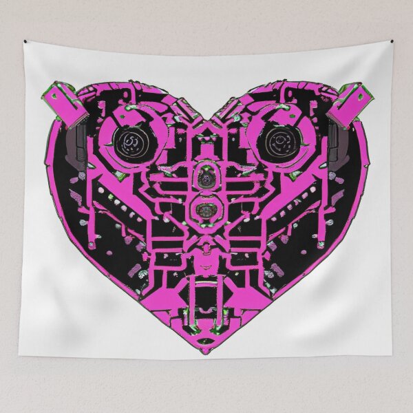Item preview, Cyberpunk Heart designed and sold by SaturnSix.